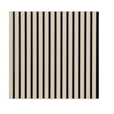 Acoustic Slat Wall Square Panels 600mm x 600mm - Oak